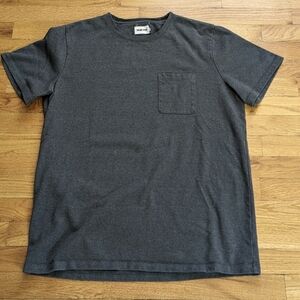 Taylor Stitch Heavy Bag Pocket Tee (Dark Gray)